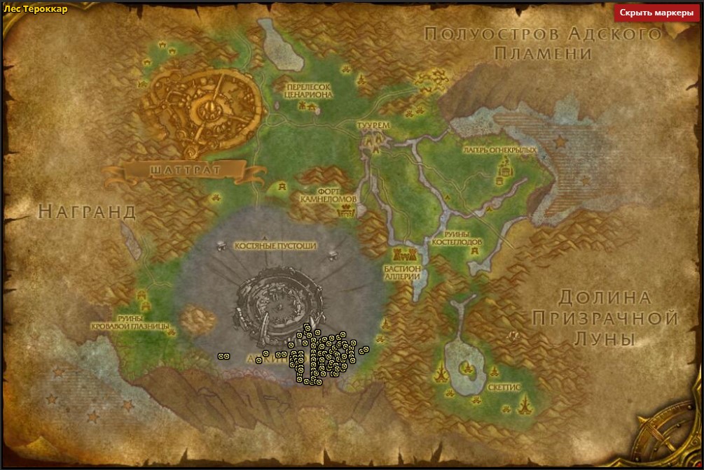 местонахождение НПС Хай'шулуд