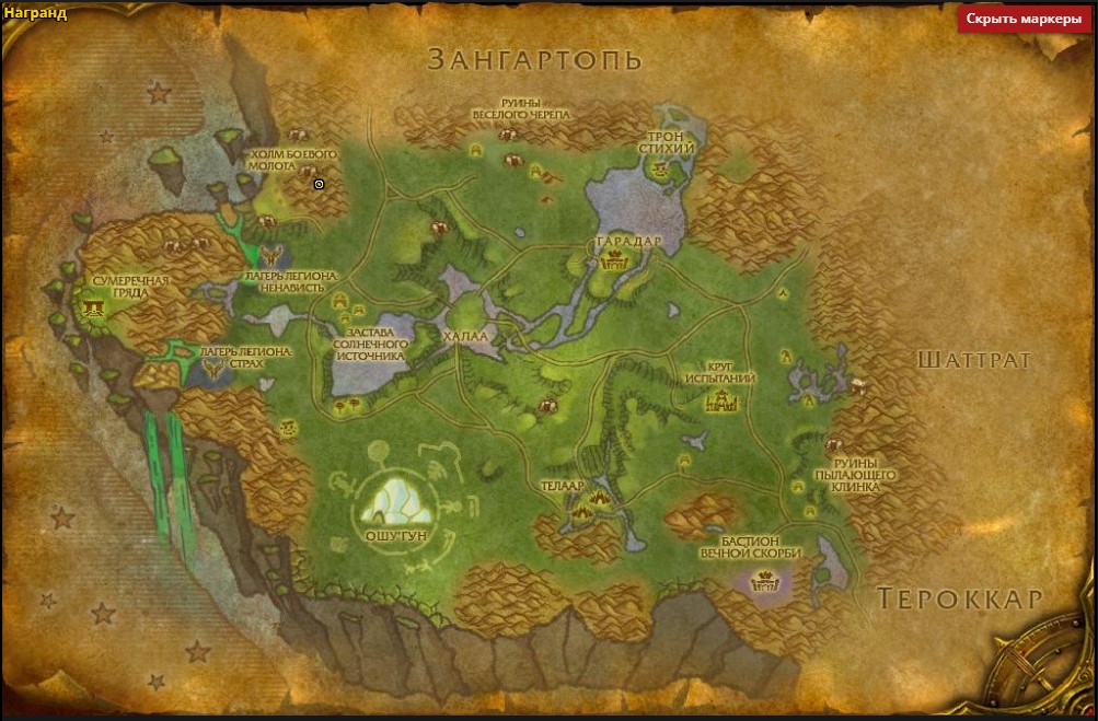 местонахождение НПС Гурок Узурпатор